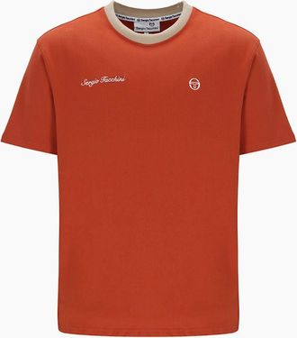 Sergio Tacchini Mens Sergio Tacchini Berto T-Shirt - Orange - Size: 44