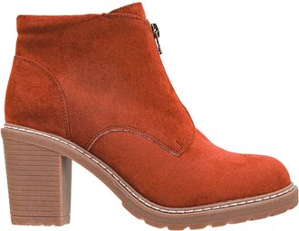 Corkys Footwear Womens Faux Suede Graham Cracker Boots In Rust