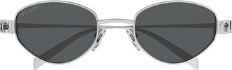 Gucci Sunglasses Gg1935 S 001 Ruthenium/Grey Women