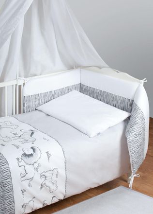 OEM Juego De Cama De 2 Piezas Safari Blanco