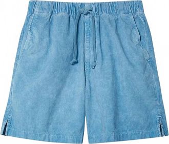 SAVE KHAKI UNITED Mens Corduroy Easy Short In Ocean