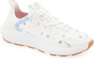 G/Fore MG4X2 Skull & Tees Hybrid Golf Cross Trainer in Snow/Multi at Nordstrom, Size 10.5