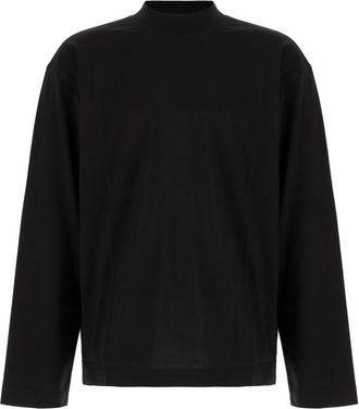 Dries Van Noten T-shirt - Heren - Longsleeves - Zwart - XL - Tops