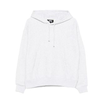 St&uuml;ssy Gear Applique Hood - Heren - Sweatshirts & Hoodies - Grijs - Maat: M Katoen