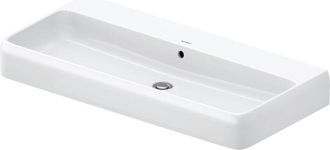 Duravit Lavabo Duravit Qatego, 1000x470mm, Con Rebosadero, Parte Inferior