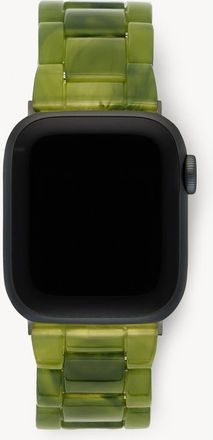 Machete Jewelry Apple Watch Band in Algae - Black at Nordstrom