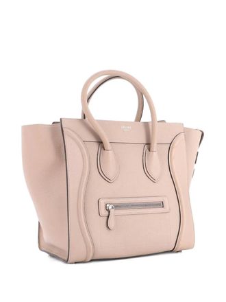 Celine Luggage Bag Grainy Leather Mini tote bag - Grigio