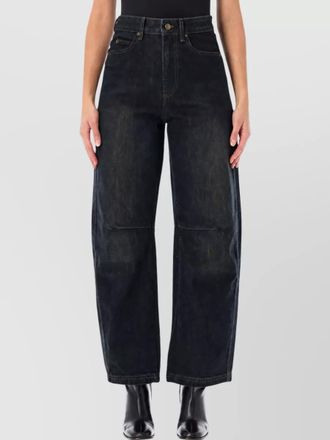 SOEUR denim straight-leg jeans