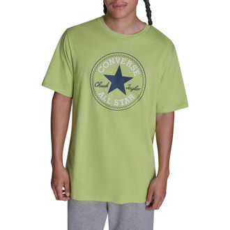 Converse Chuck Taylor All Star Logo T-Shirt in Neon Matcha at Nordstrom, Size Medium