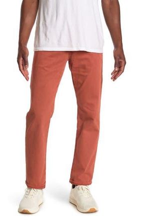 AG - Adriano Goldschmied Graduate Tailored Jeans in Sulfur Rosso Red at Nordstrom Rack, Size 33 X 34