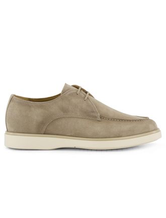 Giorgio Veterschoenen Giorgio suede leer beige
