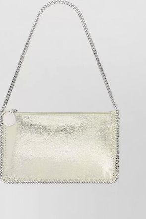 Stella McCartney rectangular shoulder bag metallic chain strap