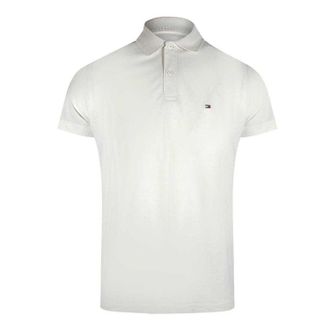 Tommy Hilfiger Heren Verweerd Poloshirt (Wit)