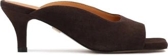 Kazar Siena - Dames - Muiltjes - Bruin - 37 EU - Leer - Schoenen
