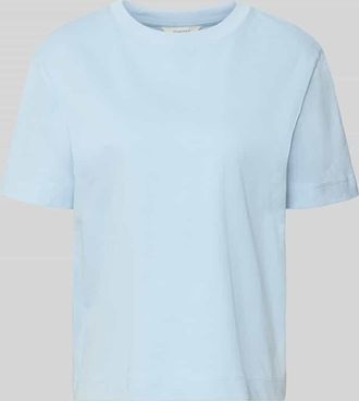 Selected Boxy Fit T-Shirt aus reiner Baumwolle Modell ESSENTIAL in Sky, Gr&ouml;&szlig;e XL