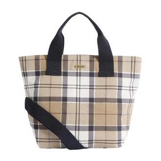 Barbour Cross Body Bags, female, Multicolor, Size: ONE SIZE Maisy Tartan Tote