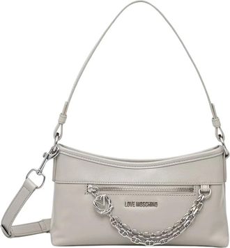 Love Moschino Donna, Borse, Grigio, Taglia unica, new