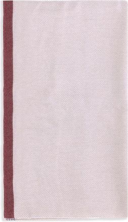 Brunello Cucinelli Mens Beige Cashmere Scarf