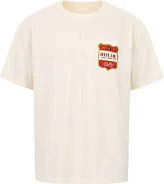 Rhude Off White Logo T-Shirt