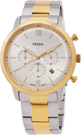 Fossil Neutra Chronograph Quartz Silver Dial Mens Watch FS6112