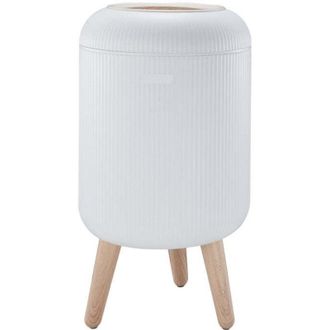 Kitchen Move Kitchen Move - Cubo De Basura De Ba&ntilde;o Push 9 L Limo
