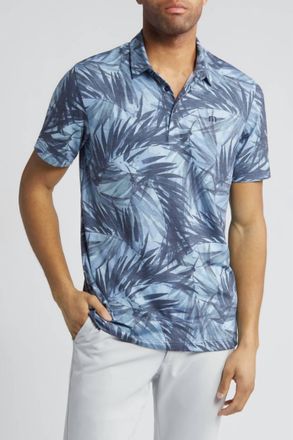 Travis Mathew Forest Reserve Polo Shirt In Dream Blue