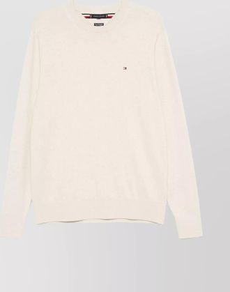 Tommy Hilfiger organic cotton cashmere crew neck sweater