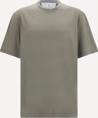 Brunello Cucinelli T-shirt in cotone Man S