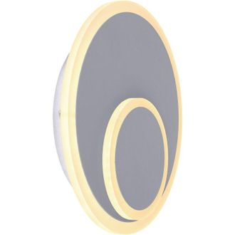 Globo Lighting Aplique De Pared - Villa - Acero - Metal - &Oslash; 26cm - Led