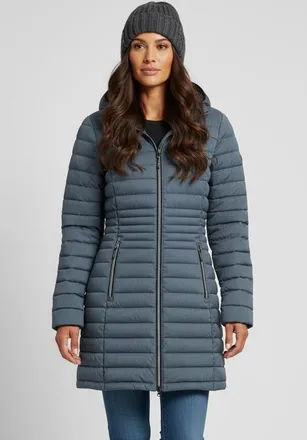 G.I.G.A. DX by killtec Steppmantel CAFORLA OT, Damen, Gr. 44, rauchblau, Obermaterial: 100% Polyamid. Futter: 100% Polyester. Wattierung: 100% Polyester, G.I.G.A. DX BY KILL