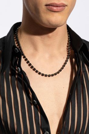 Dsquared2 Brass Badge, Mens, Black