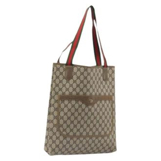 Gucci Pre-owned Vintage GG Canvas Tote - Pre-owned - Mujer - Beige - ONE SIZE