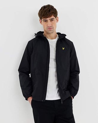 Lyle & Scott Zip Through Hooded Jacket