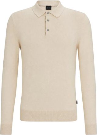 HUGO BOSS Heren, Tops, Beige, Maat: XL Katoen