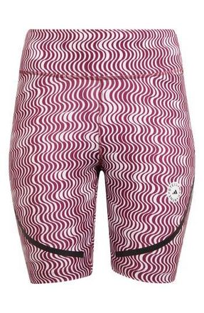 adidas by Stella McCartney True Purpose Training Bike Shorts in White at Nordstrom Rack, Size 1X