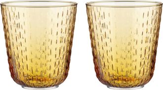 Marimekko Syksy Glas, 360 ml, honey (2er-Set)