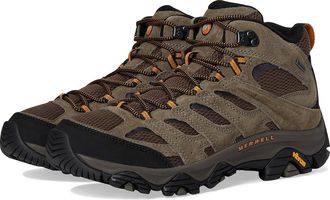 Merrell Moab 3 Mid GTX(r) Mens Shoes Walnut 1 : 8.5 W, Leather/Rubber