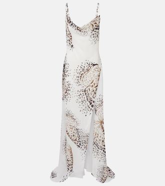 Blumarine Floral maxi dress