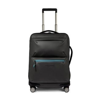 Piquadro Cabin Bags, male, Black, Size: ONE SIZE Water resistant, slim 4 wheel cabin suitcase