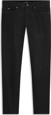 BOSS Delaware blue slim-fit jeans in wrinkle-resistant denim