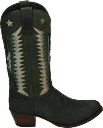 Sendra Dames, Schoenen, Groen, Maat: 39 EU Leer