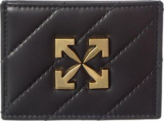 Off-white Jackhammer Leather Card Case