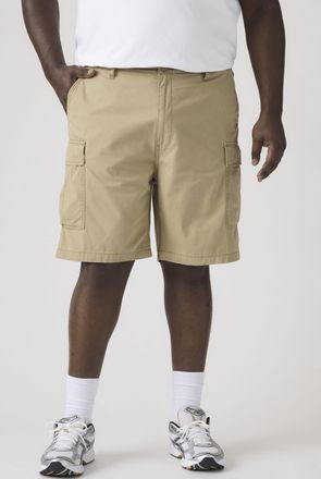 Levi's Plus Cargoshorts LEVIS PLUS, Damen, Gr. 44, N-Gr, harvest gold lt wgt canvas, Web, Obermaterial: 100% Baumwolle, bequem knielang, Hosen Cargoshorts, Sommer