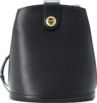 Louis Vuitton Cluny Epi Leather shoulder bag - Zwart