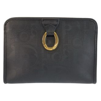 Dior Black Pvc Clutch Bag (Pre-Owned)