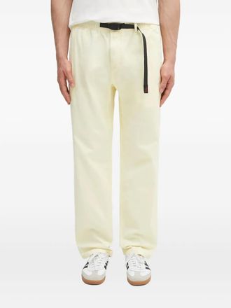 Gramicci elasticated-waist regular trousers - men - Cotton - L - Yellow