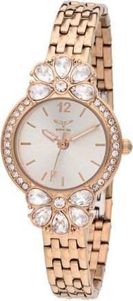 Invicta Wildflower 69109 Dames Horloge - Quartz Uurwerk - Roestvrij Staal met zilveren Wijzerplaat - 30mm