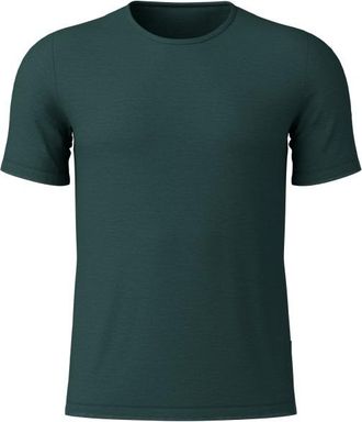 LOEFFLER T-Shirt Merino-Tencel Merinoshirt f&uuml;r Herren | forest