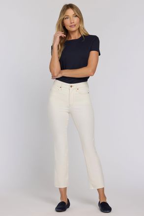 NYDJ Billie Mini Bootcut Enkellange Jeans In Cool Embrace Denim Met Hoge Taille