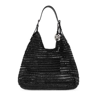 Michael Kors Tote Bags, female, Black, Size: ONE SIZE Nolita Shopper Bag